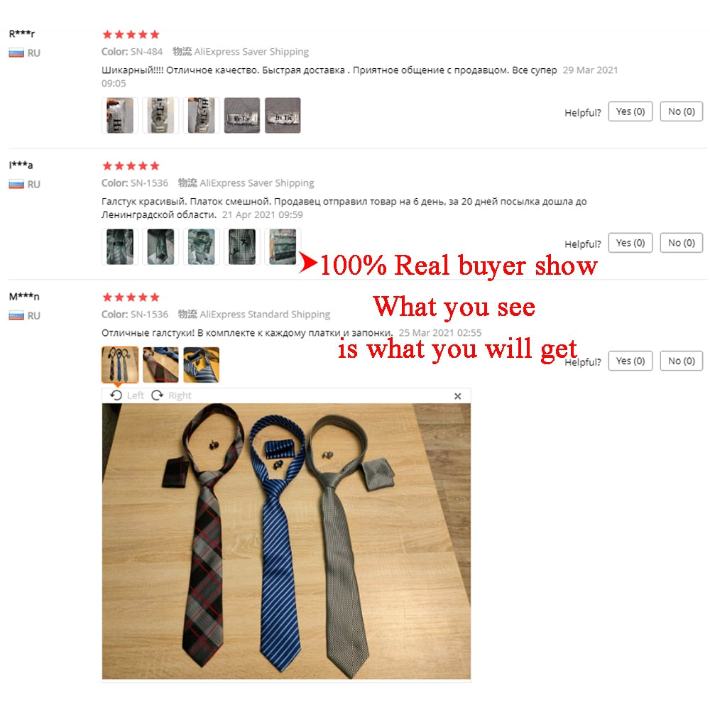 Men Formal Luxury Gravatas