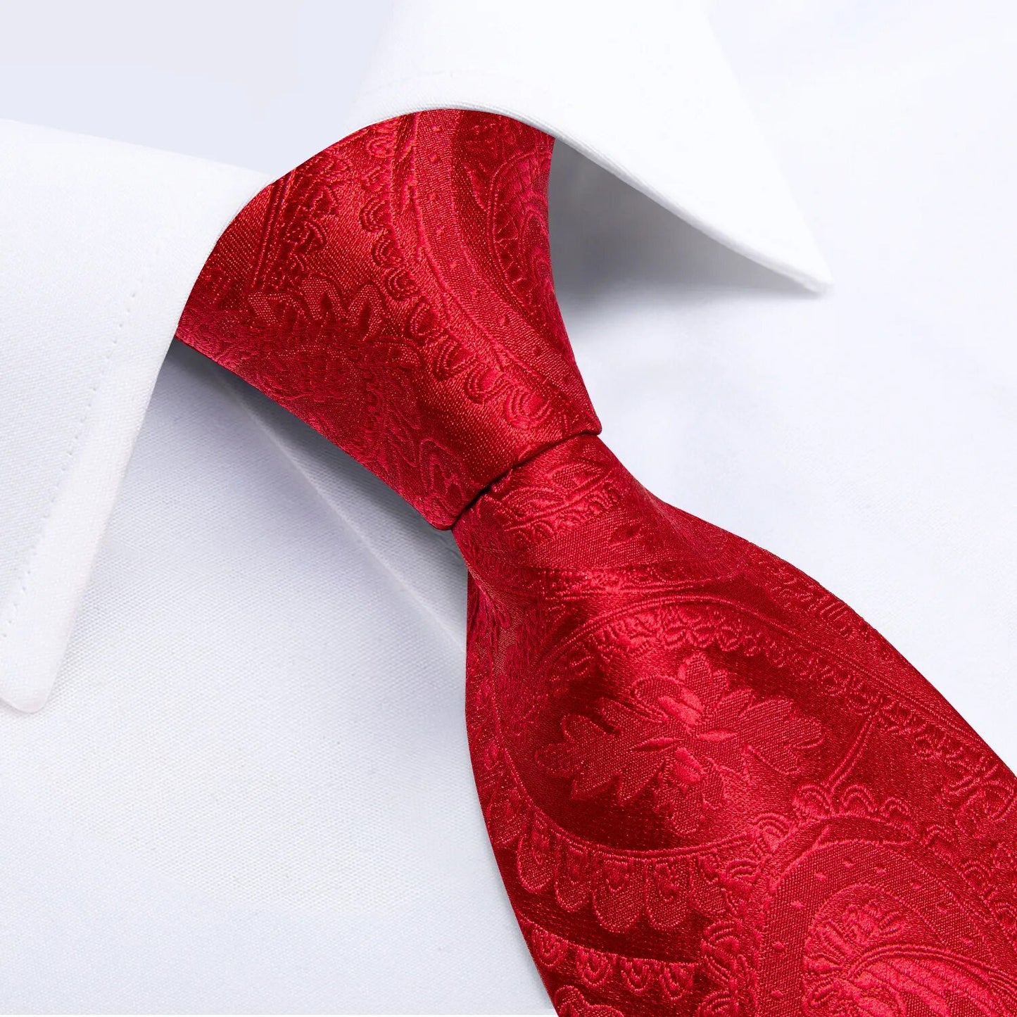 Red Men's Tie Set
