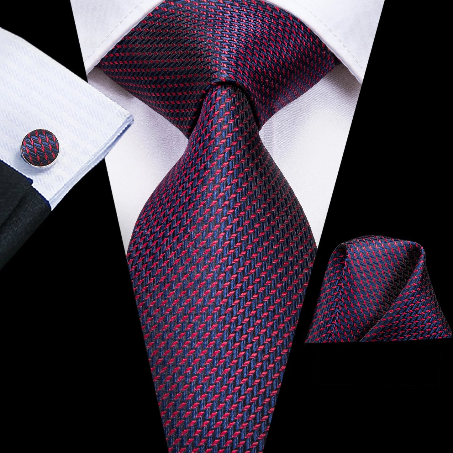 Light Purple Silk Tie Set