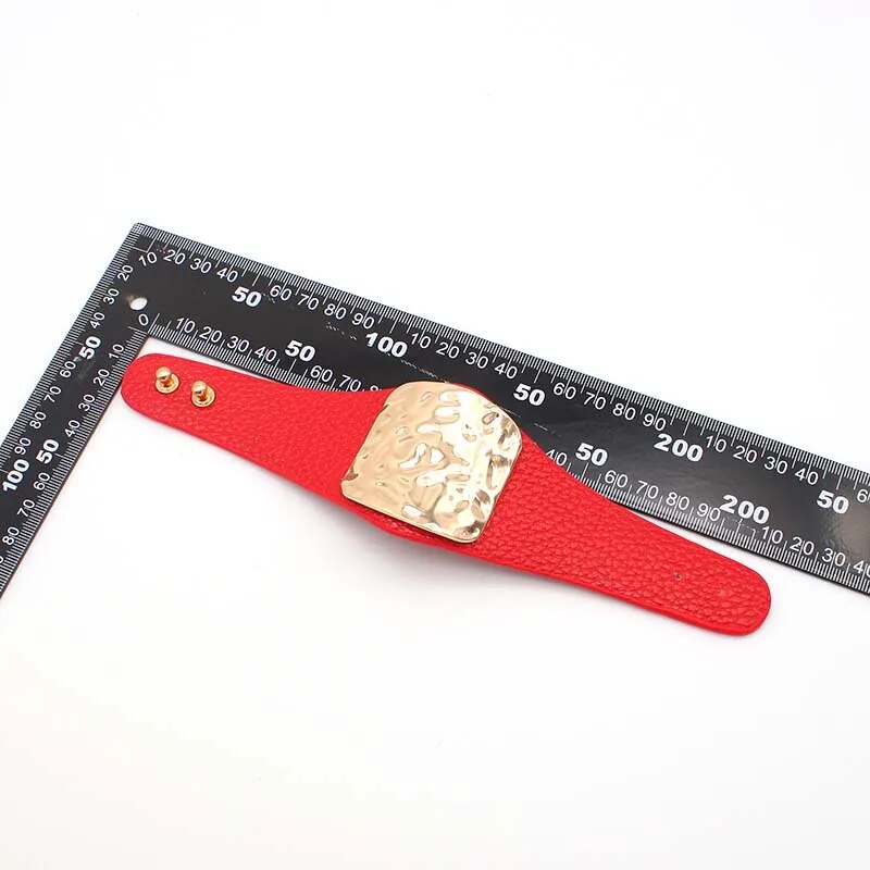 Leather Punk Style Bracelet