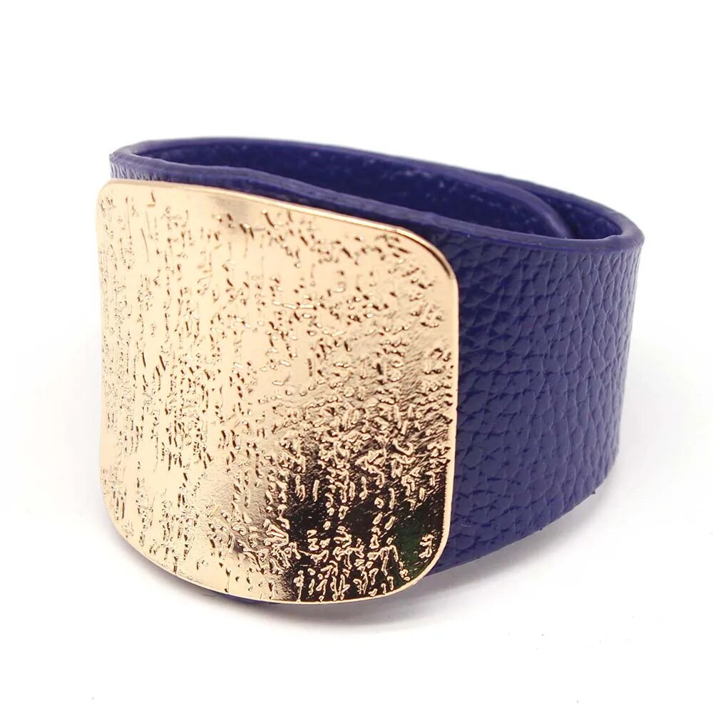 Leather Punk Style Bracelet