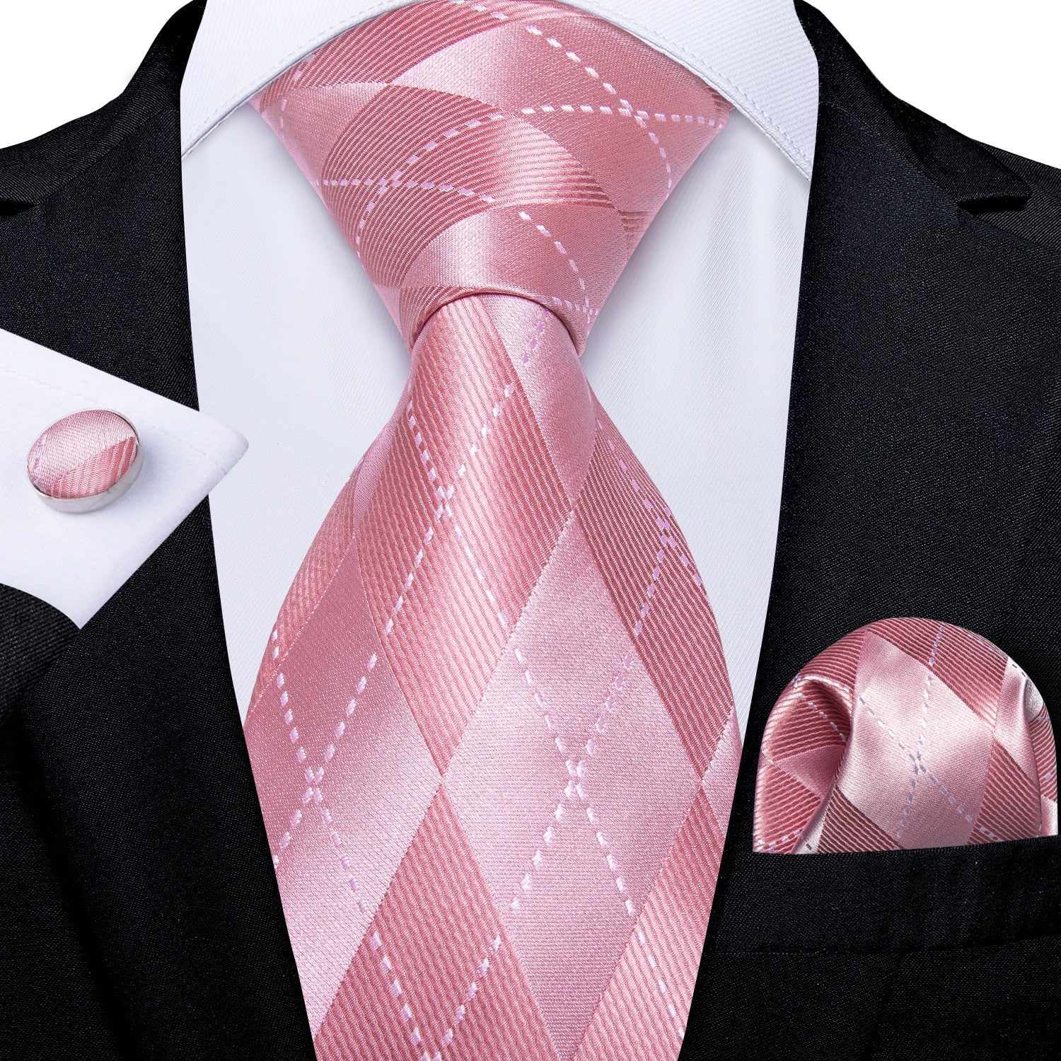 Men Pink Ties