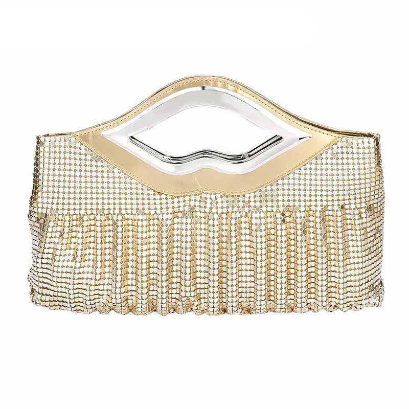 Luxury Sequins Evening Clutch Bag