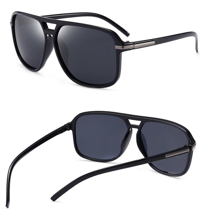Classic Pilot Vintage Polarized Sunglasses
