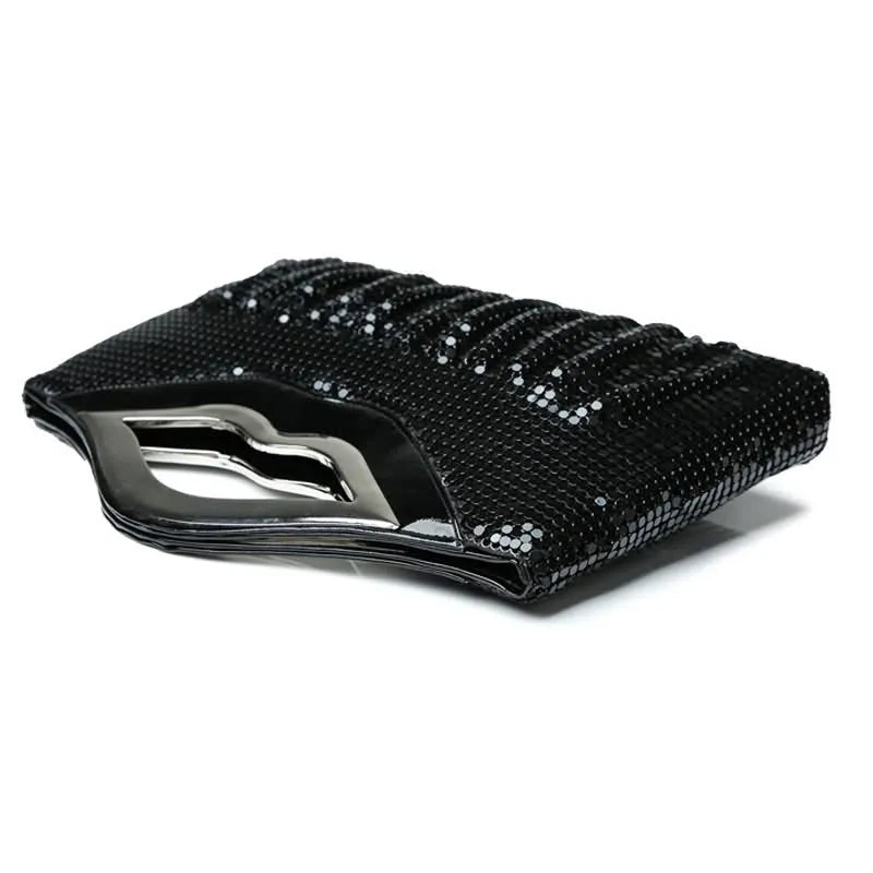 Luxury Sequins Evening Clutch Bag
