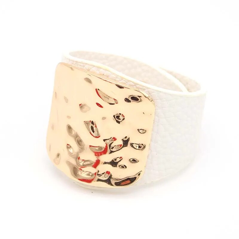 Leather Punk Style Bracelet