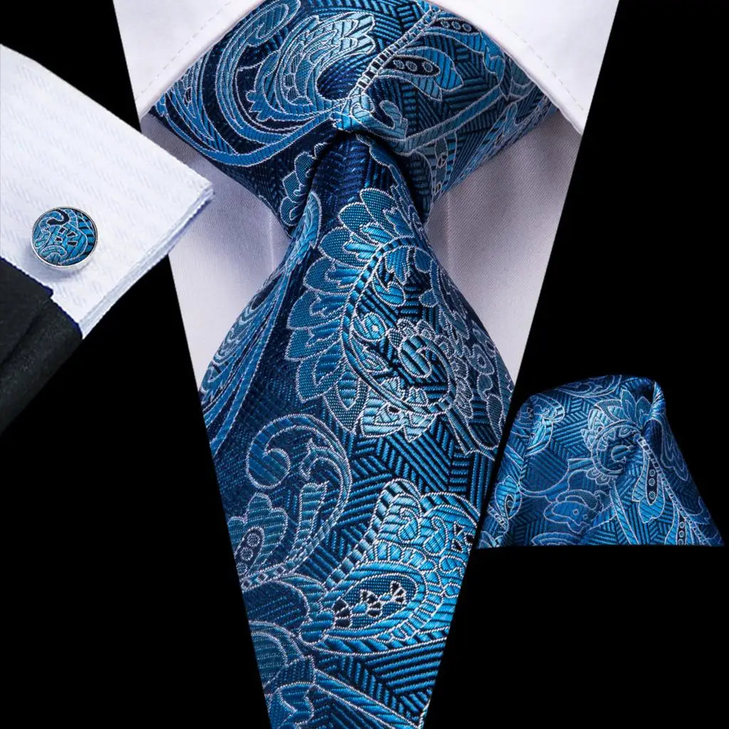 Red Purple Paisley Men's Ties