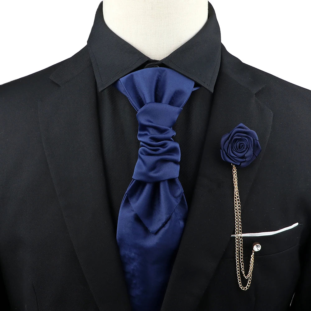 Paisley Tie & Brooch Set