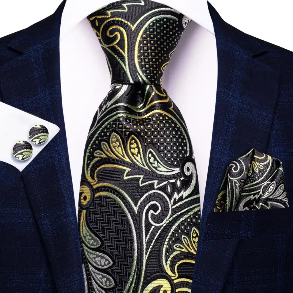 Red Purple Paisley Men's Ties