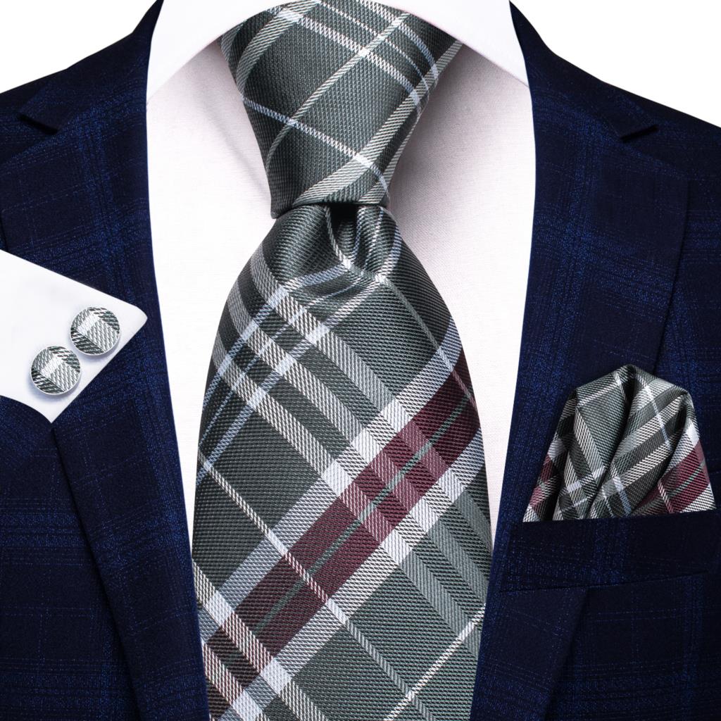 Novelty Silk Wedding Tie Set