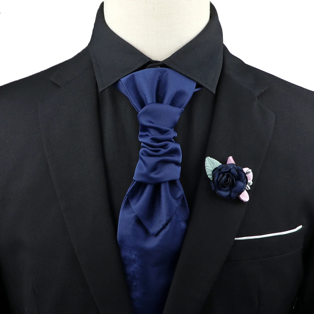 Paisley Tie & Brooch Set