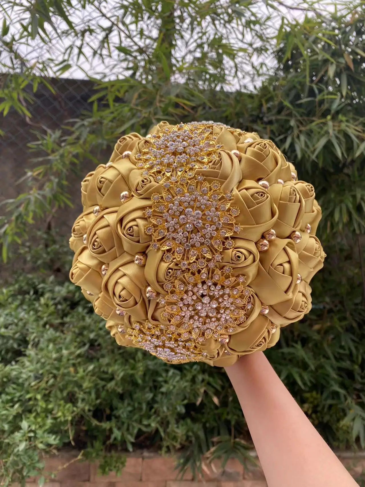 Luxury Wedding Rhinestone Bouquet