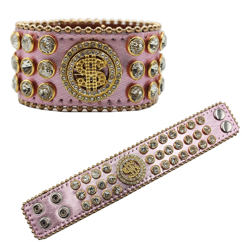 Decompression Rhinestone Bracelet