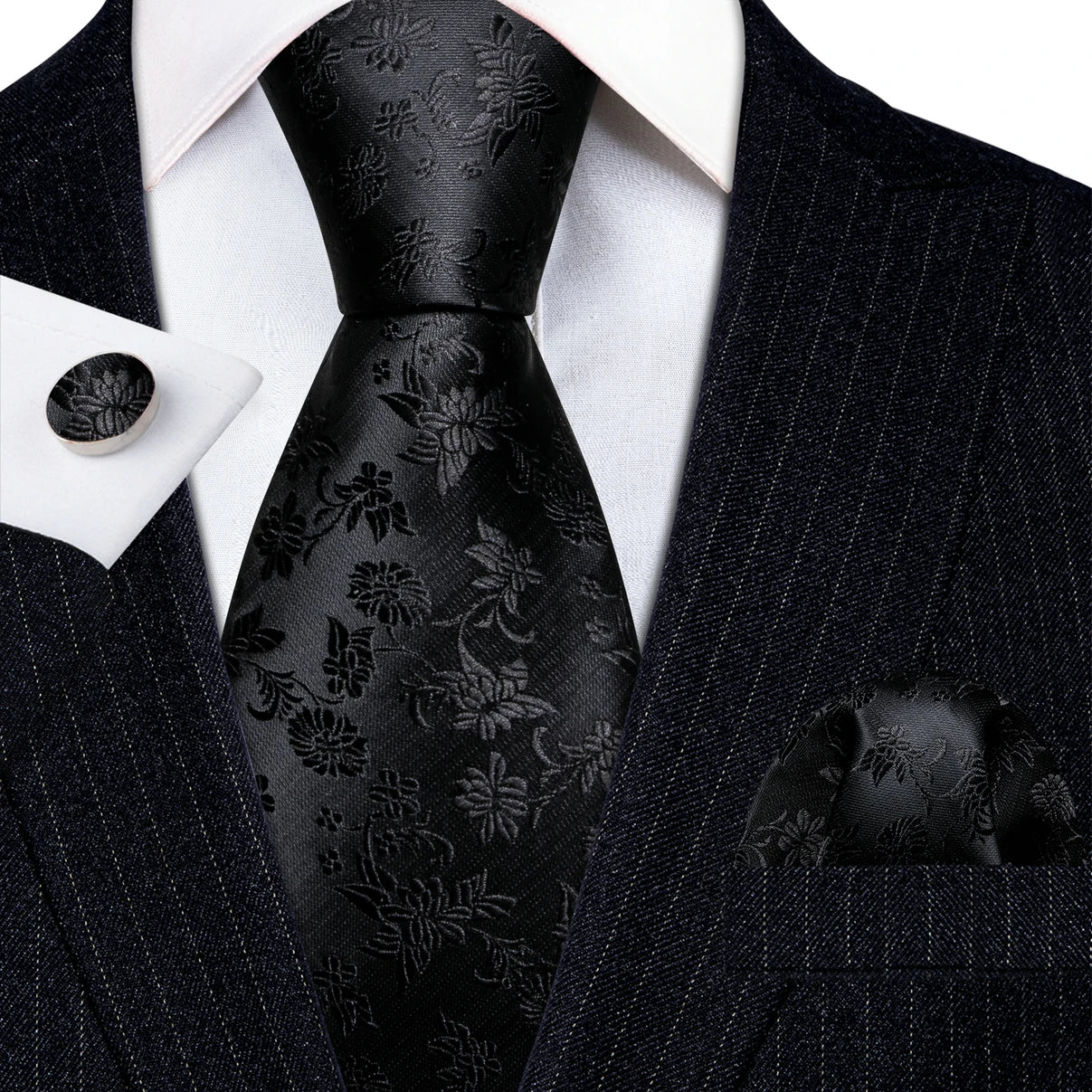 Jacquard Silk Men's Tie Set