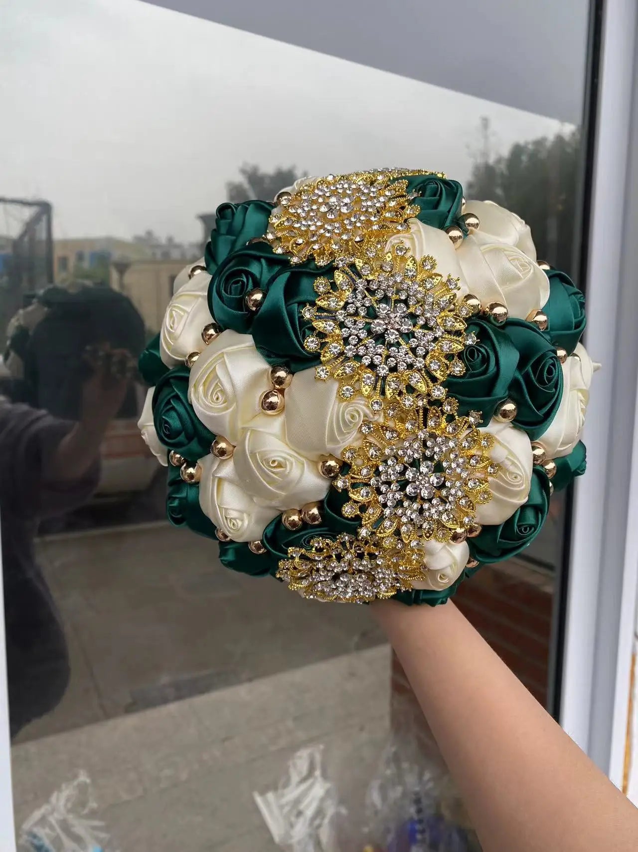 Luxury Wedding Rhinestone Bouquet