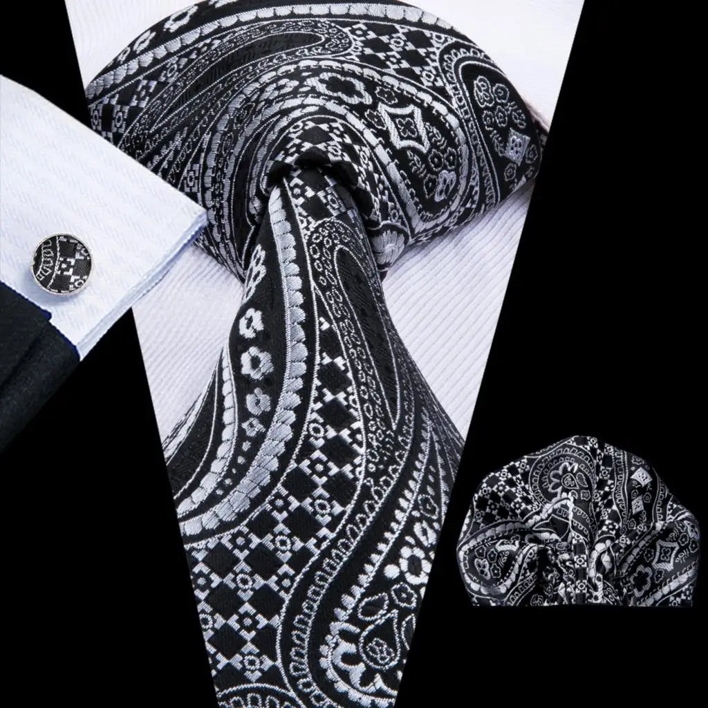 Red Purple Paisley Men's Ties