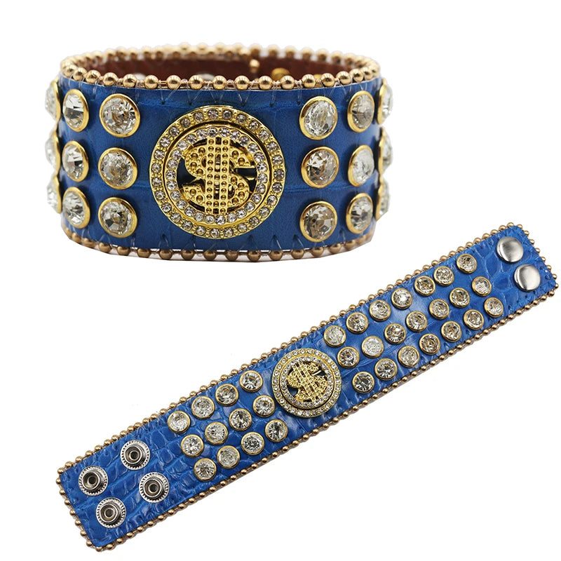 Decompression Rhinestone Bracelet