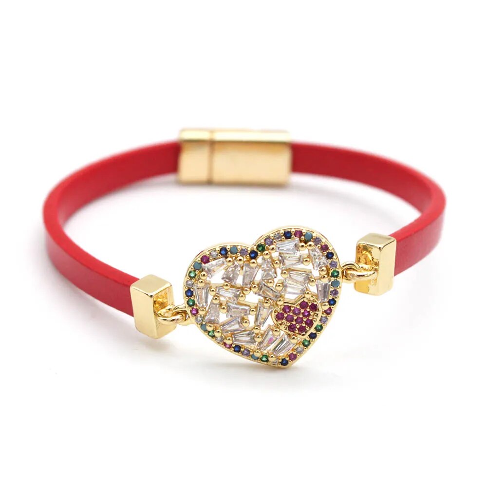 Heart Trendy Bracelet Slider Chain