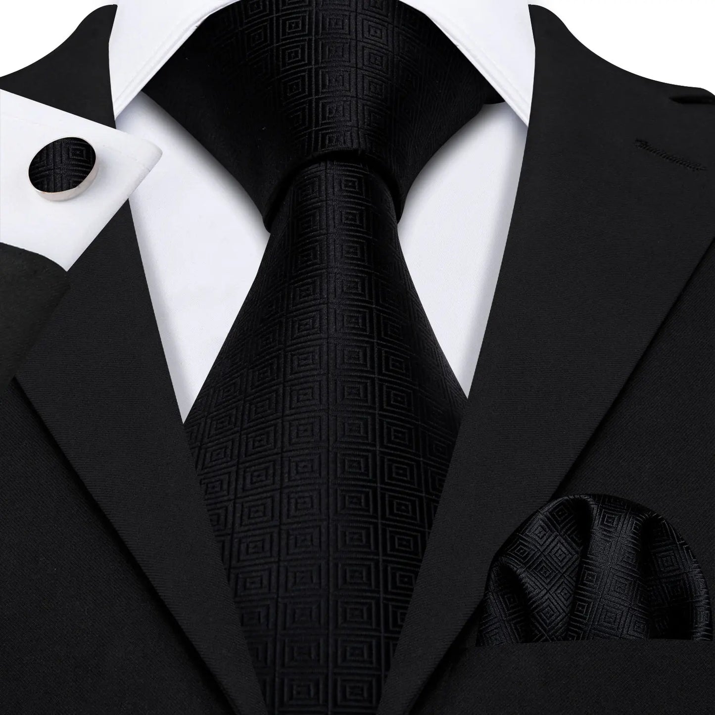 Jacquard Silk Men's Tie Set