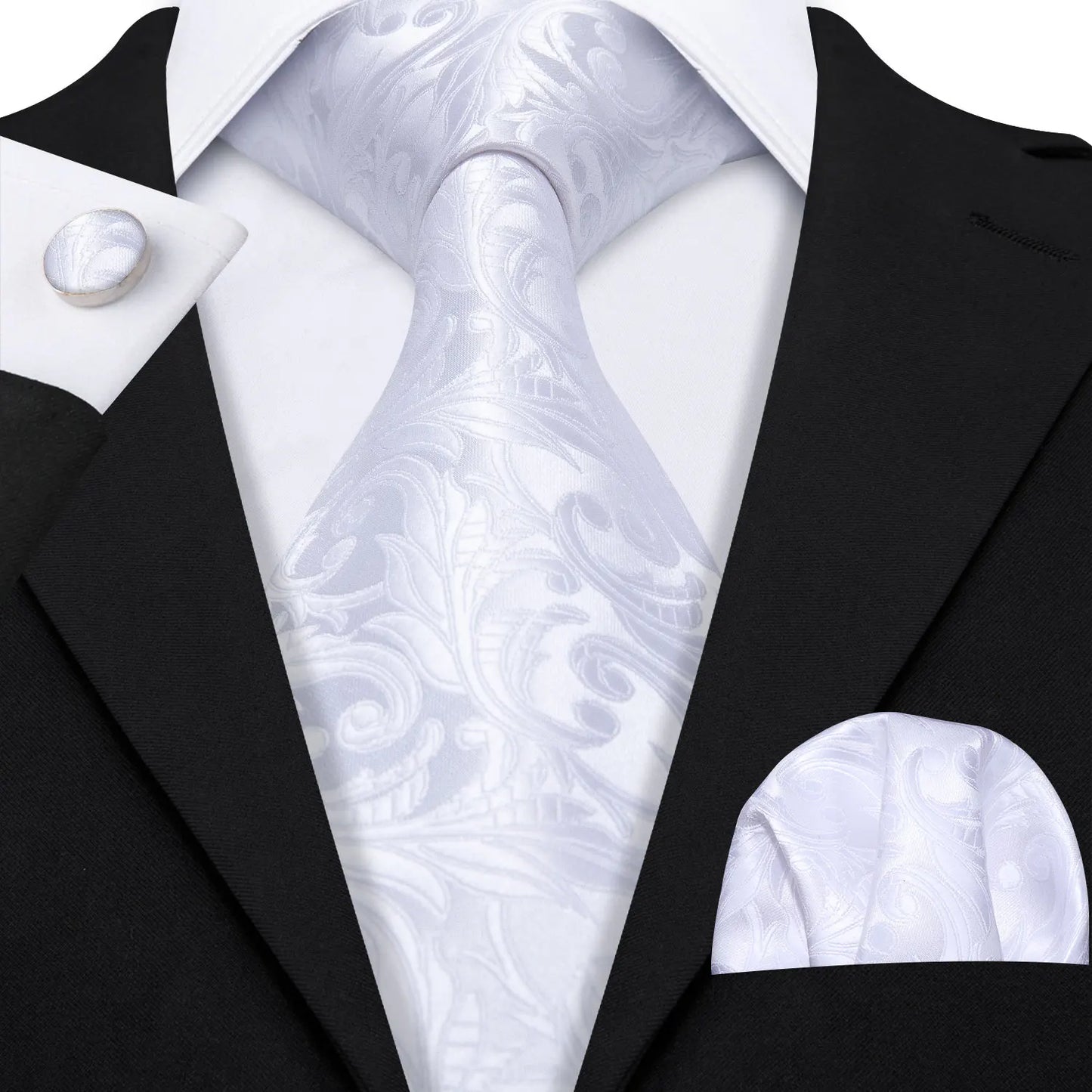 Jacquard Silk Men's Tie Set