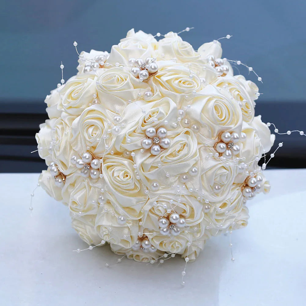Ivory Wedding Bridal Bouquet