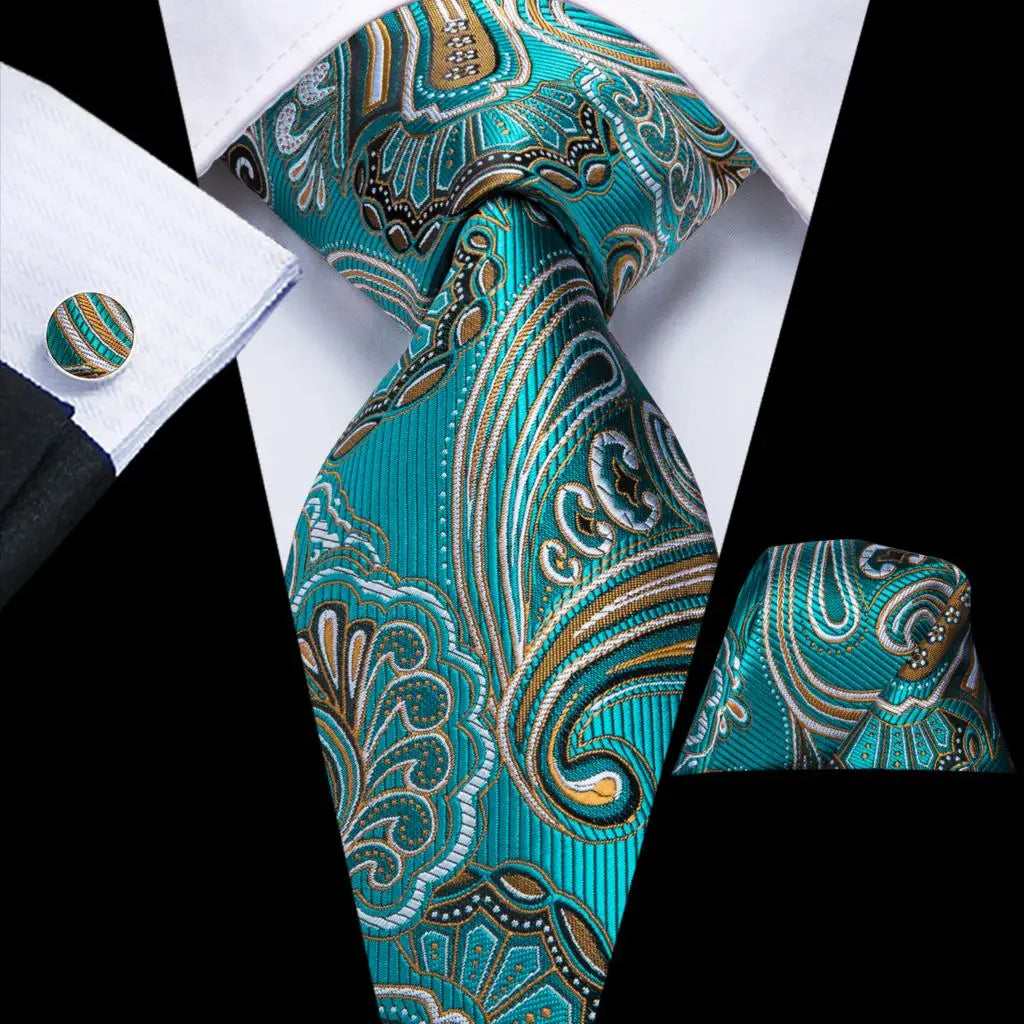 Red Purple Paisley Men's Ties