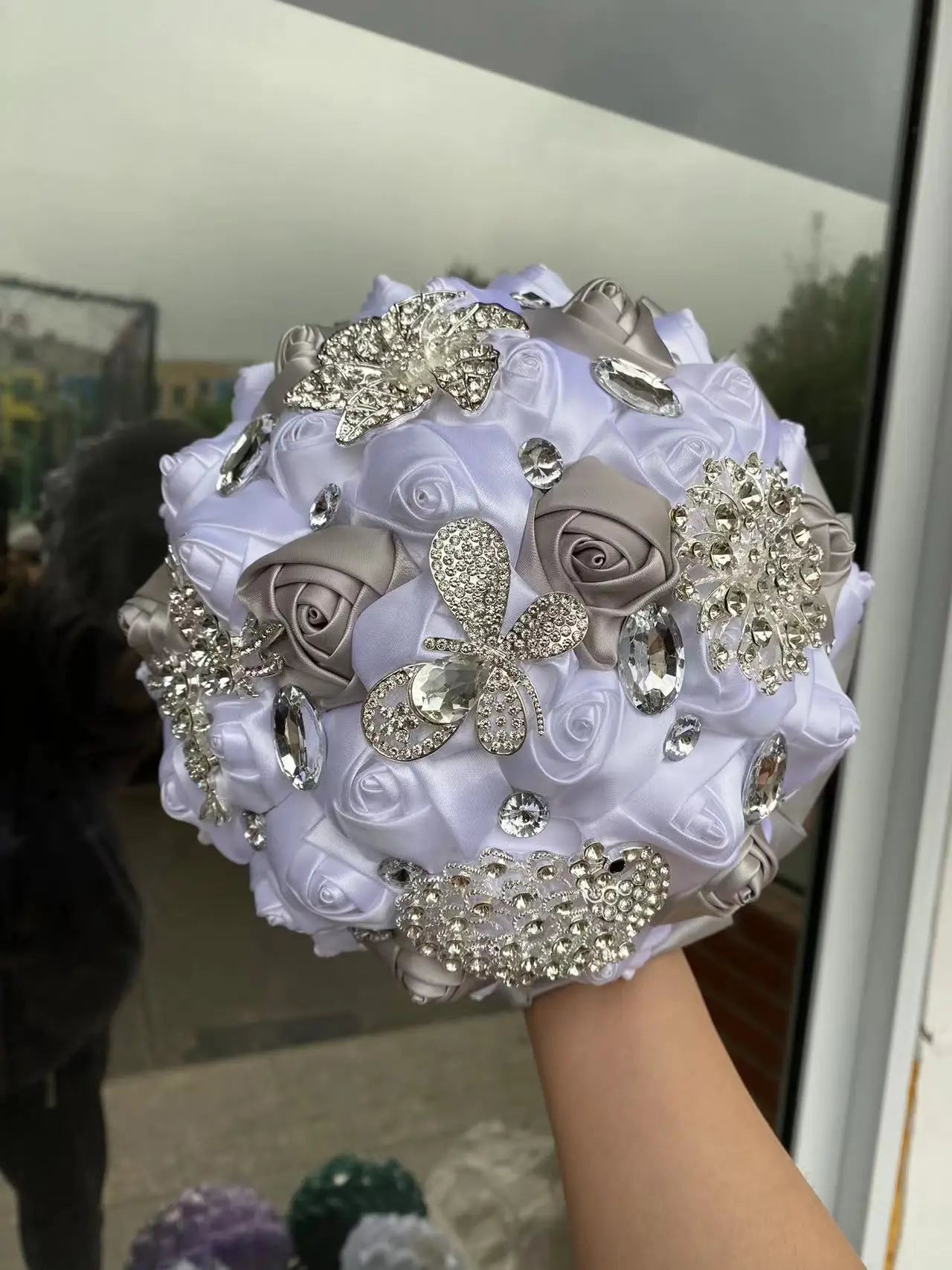 Luxury Wedding Rhinestone Bouquet