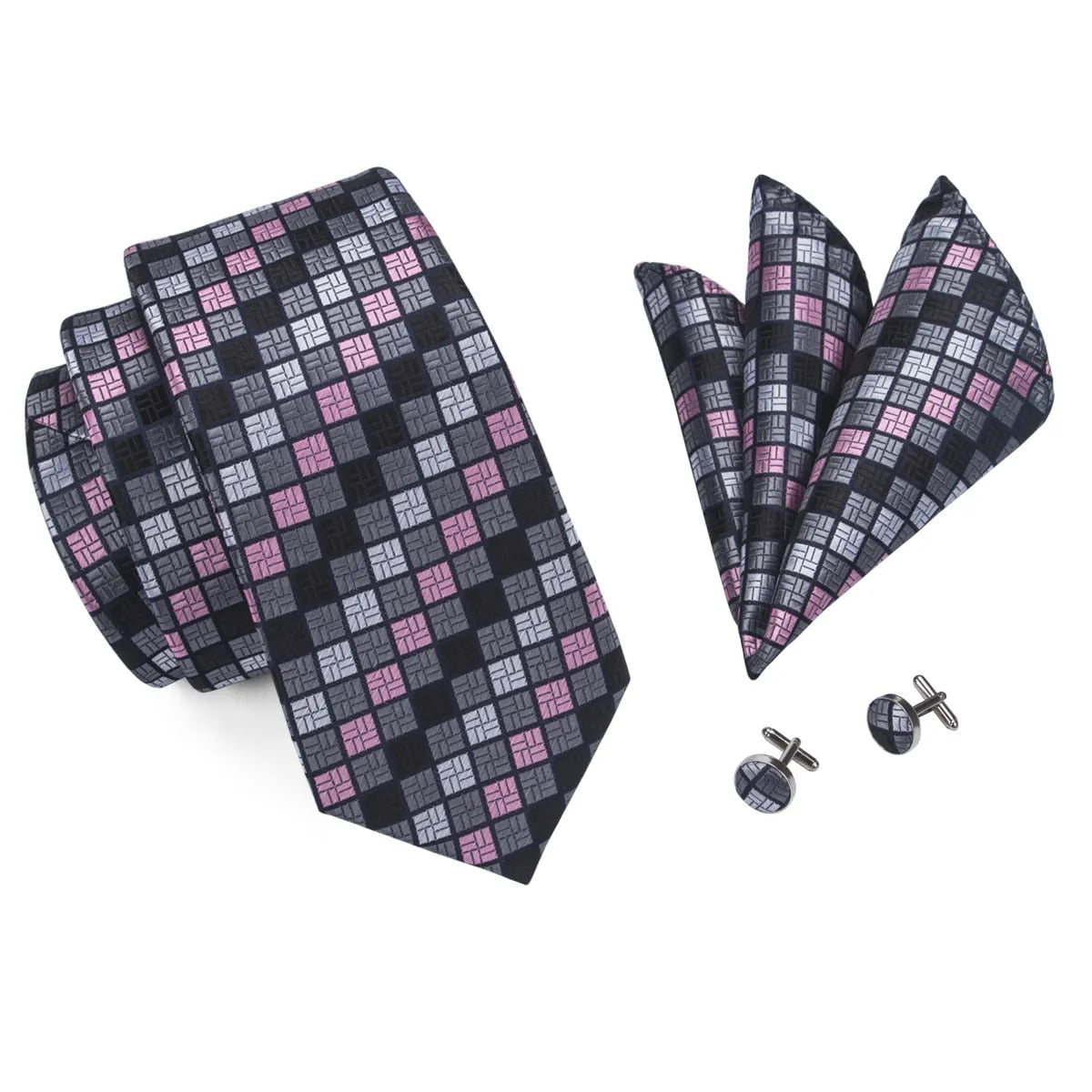 Novelty Silk Wedding Tie Set