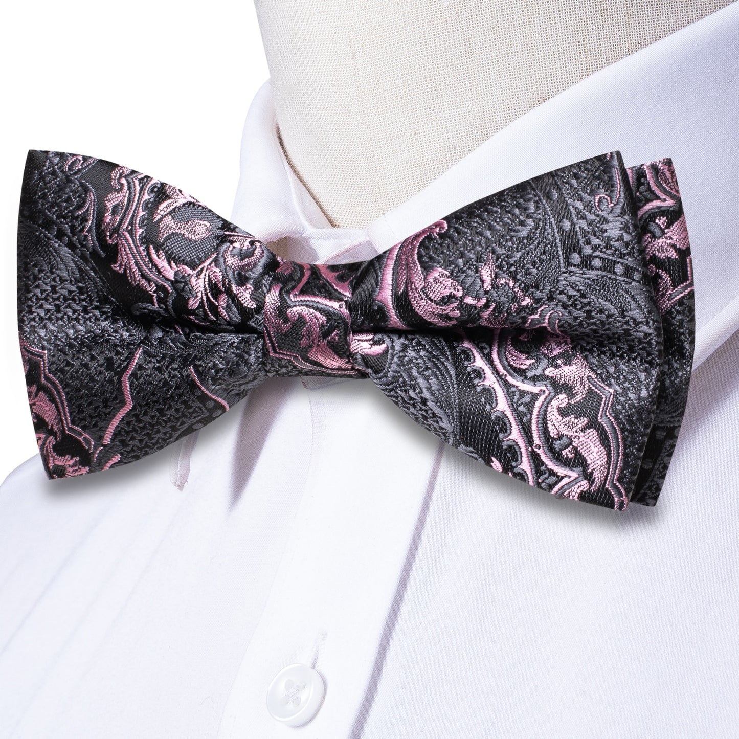 Bowtie Jacquard Adult Bow Tie Set