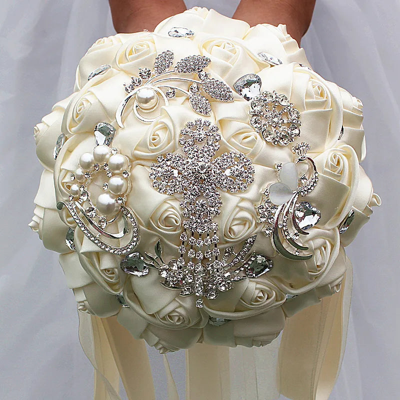 Ivory Wedding Bridal Bouquet