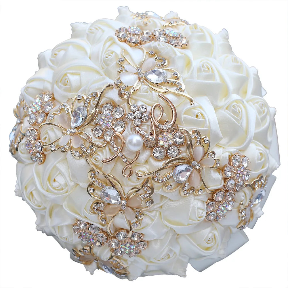 Ivory Wedding Bridal Bouquet