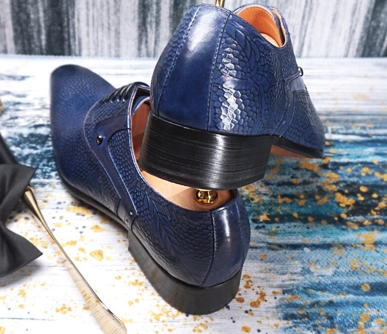 Luxury Printed Leather Shoes