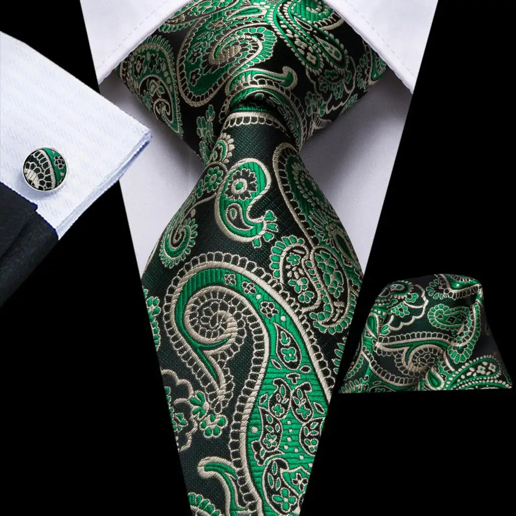 Red Purple Paisley Men's Ties