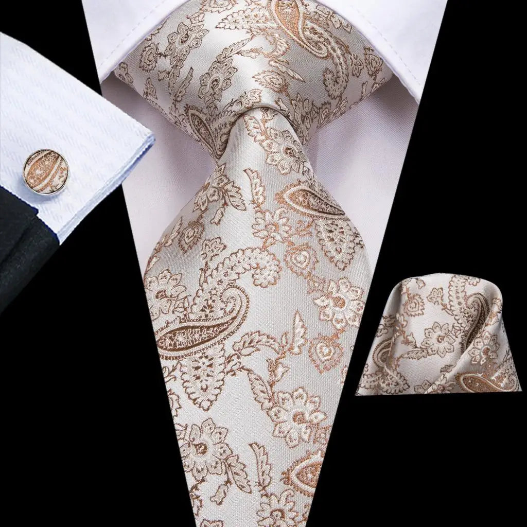 Red Purple Paisley Men's Ties