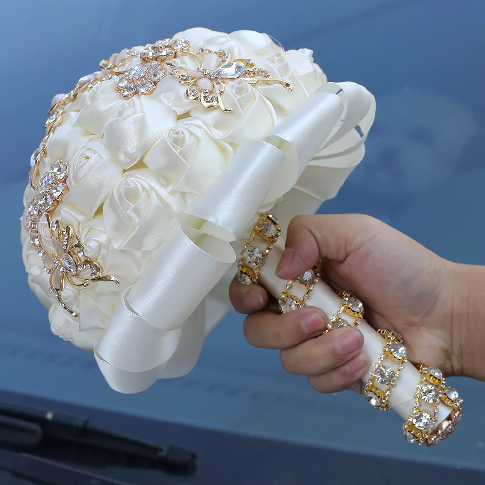 Ivory Wedding Bridal Bouquet