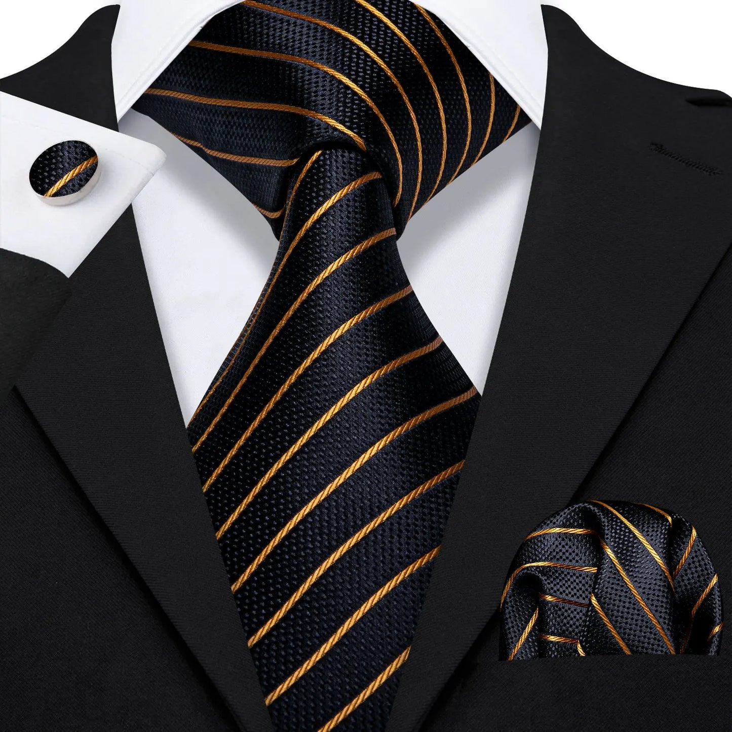 Jacquard Silk Men's Tie Set