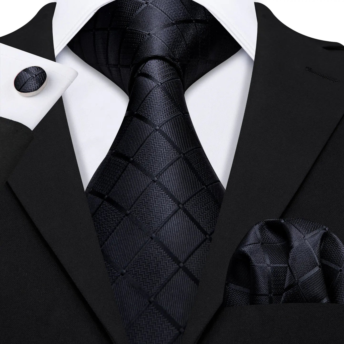 Jacquard Silk Men's Tie Set