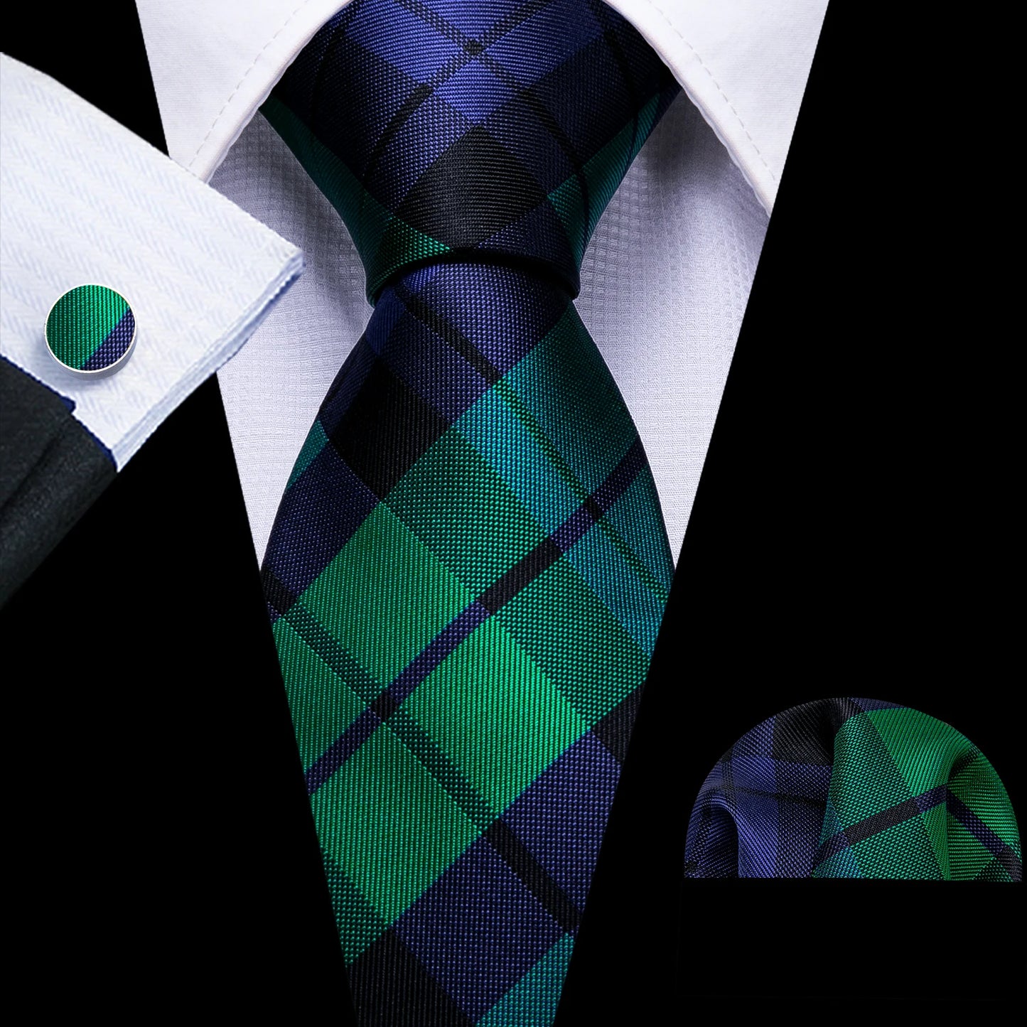 Luxurious Silk Tie Set