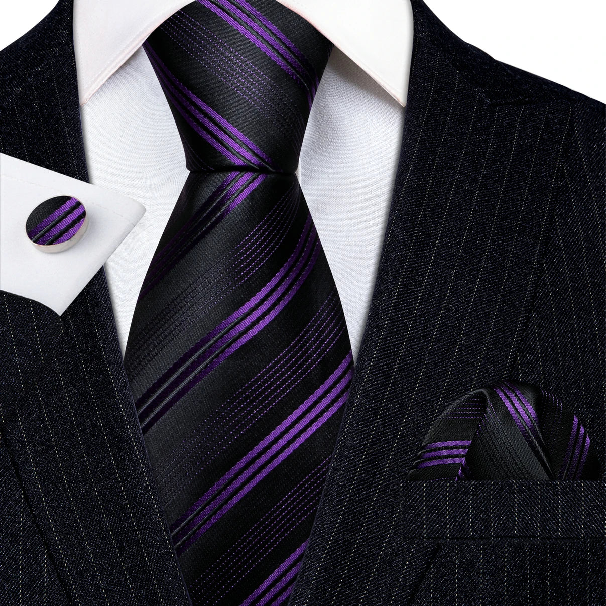 Jacquard Silk Men's Tie Set