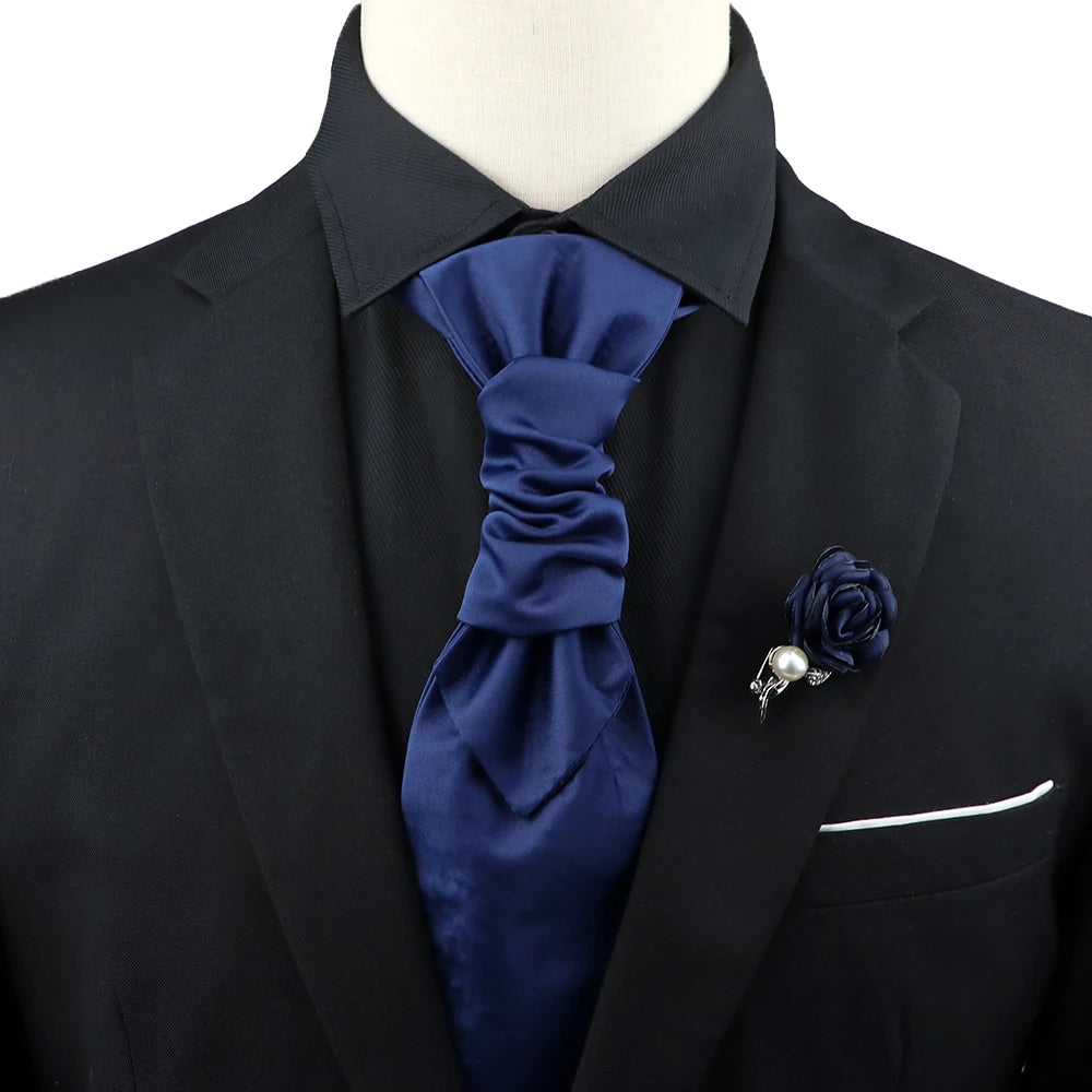 Paisley Tie & Brooch Set