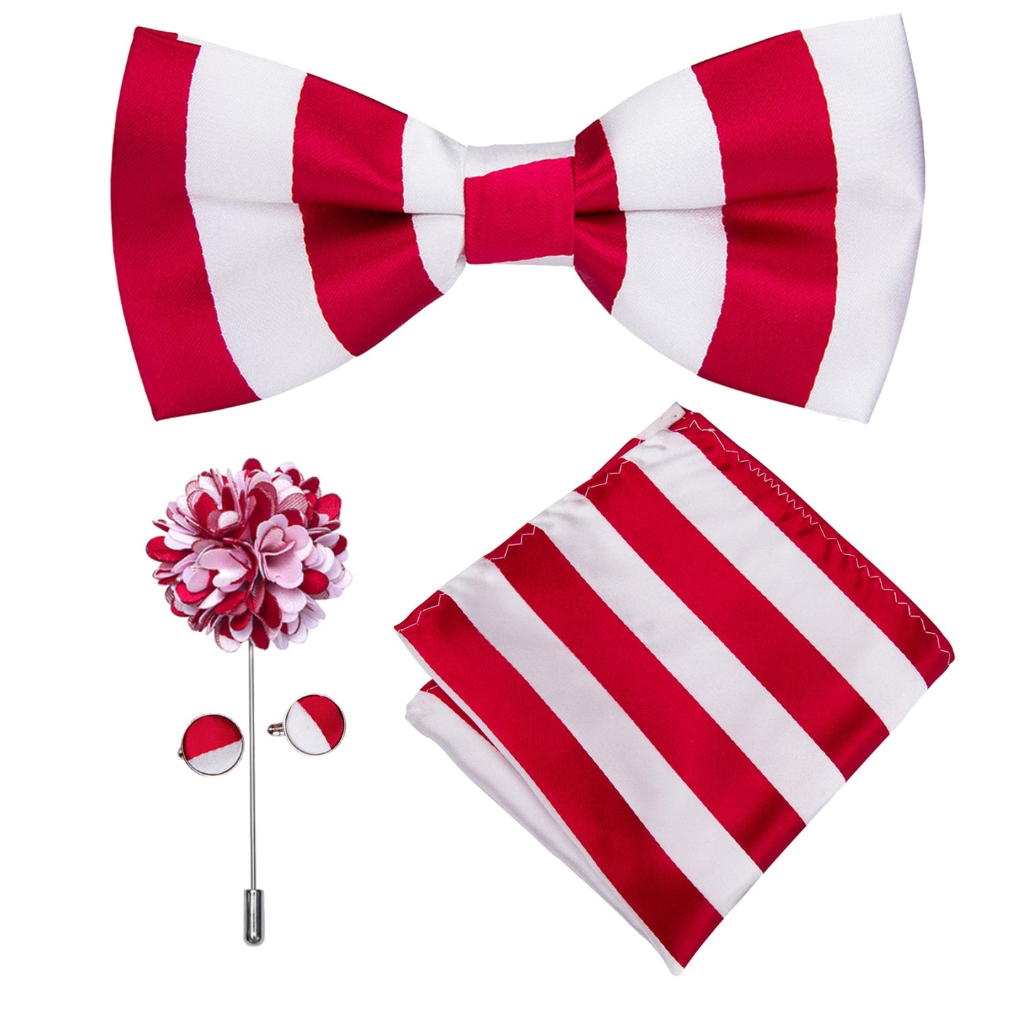 Butterfly Silk Tie Bow Tie Set
