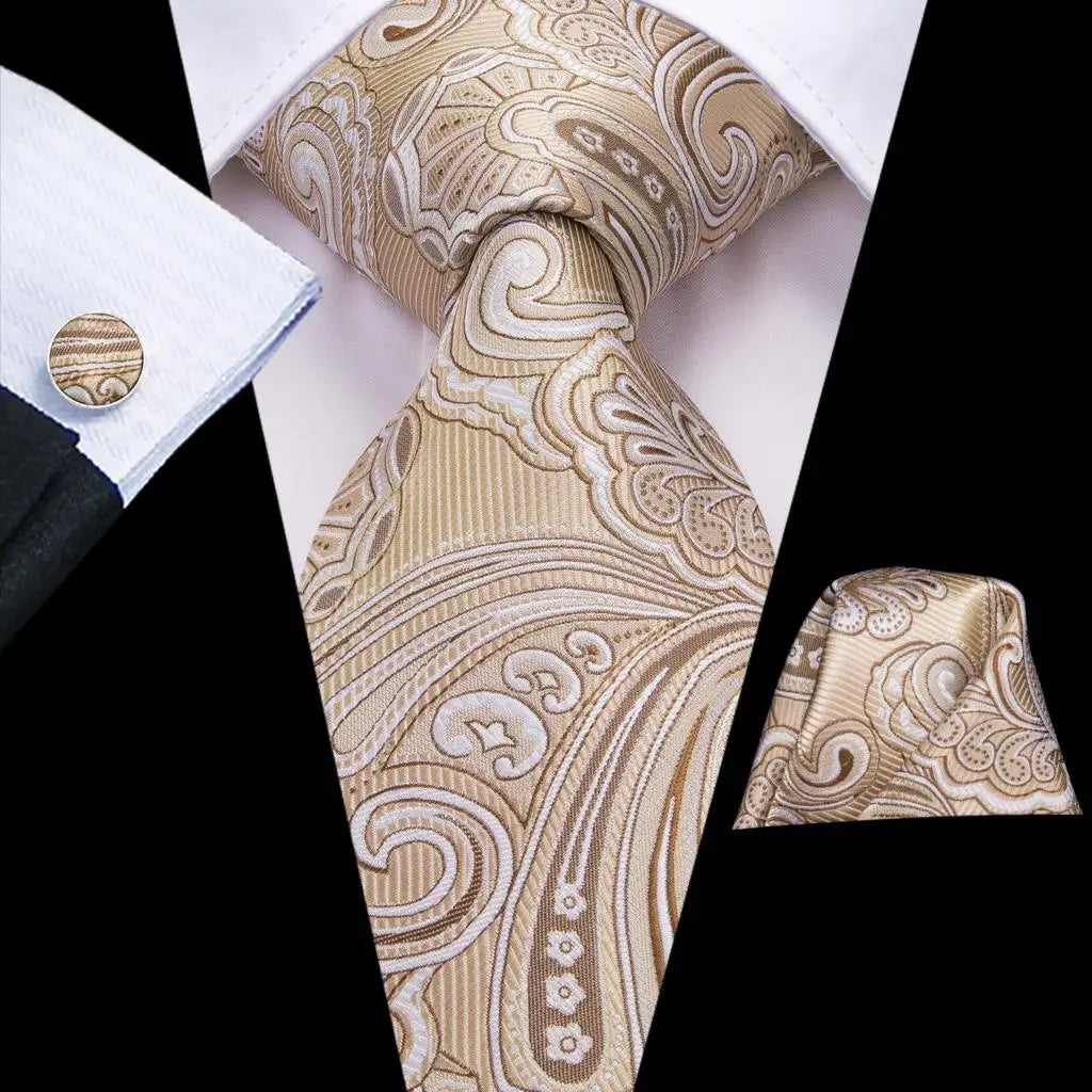 Red Purple Paisley Men's Ties