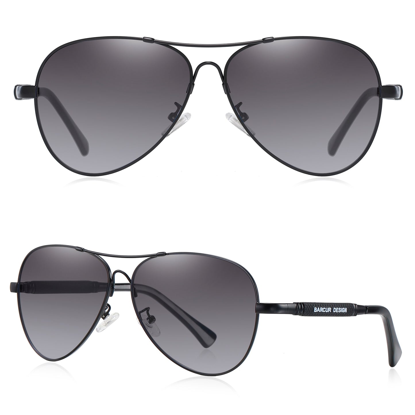 Gradient Pilot Men Sunglasses