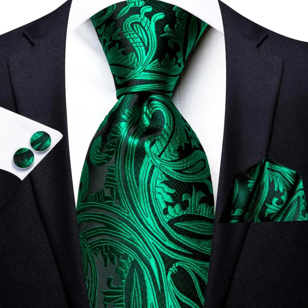 Red Purple Paisley Men's Ties
