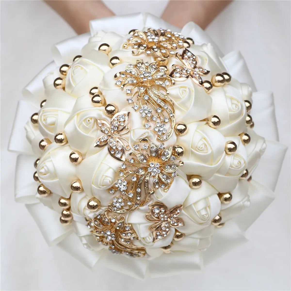 Ivory Wedding Bridal Bouquet