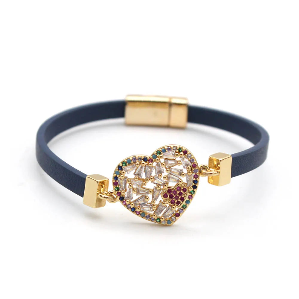 Heart Trendy Bracelet Slider Chain