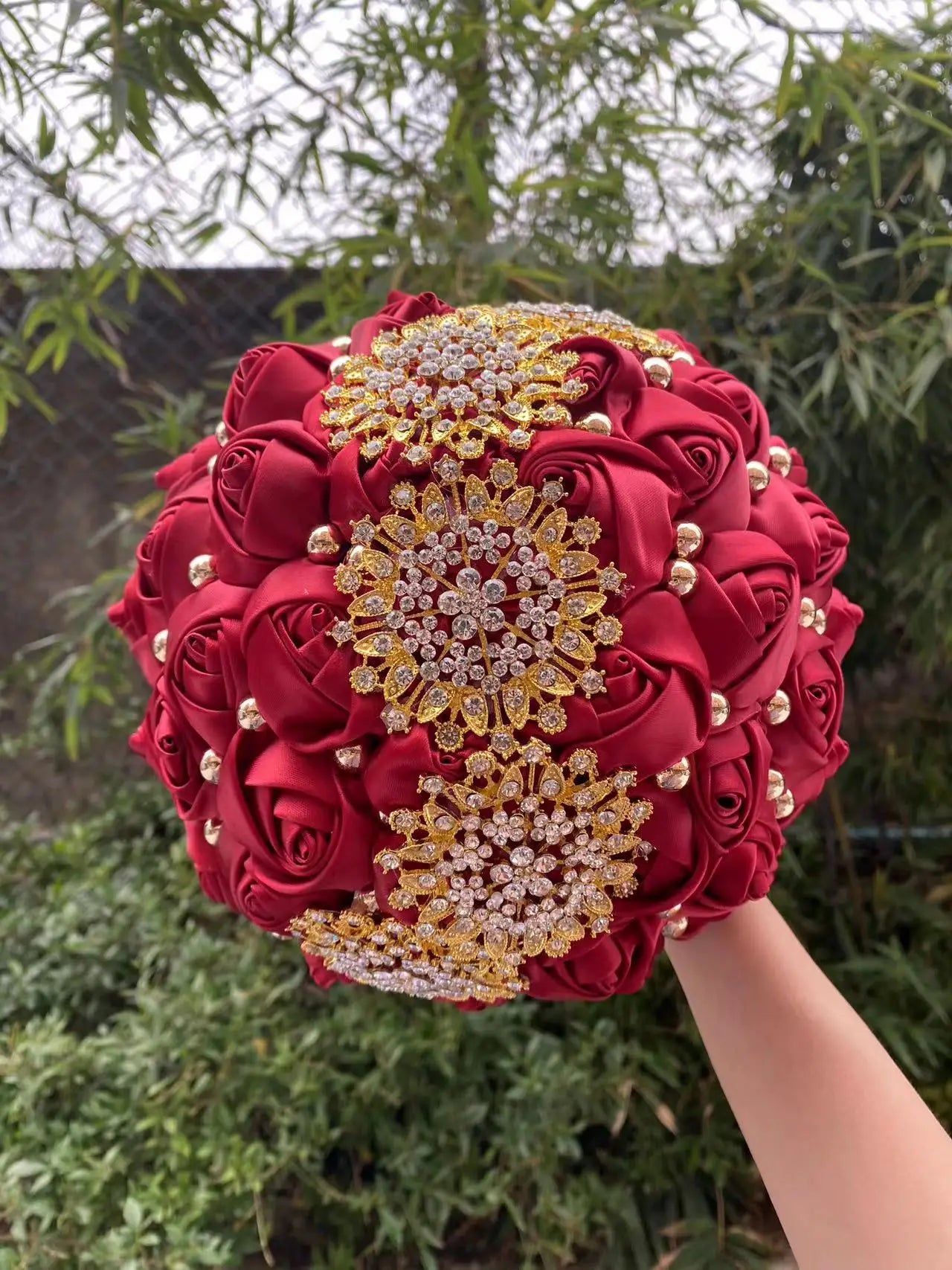 Luxury Wedding Rhinestone Bouquet