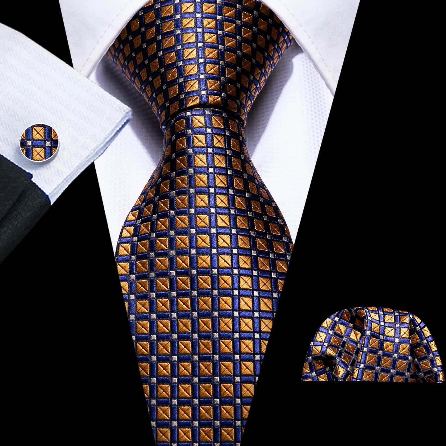 Luxurious Silk Tie Set