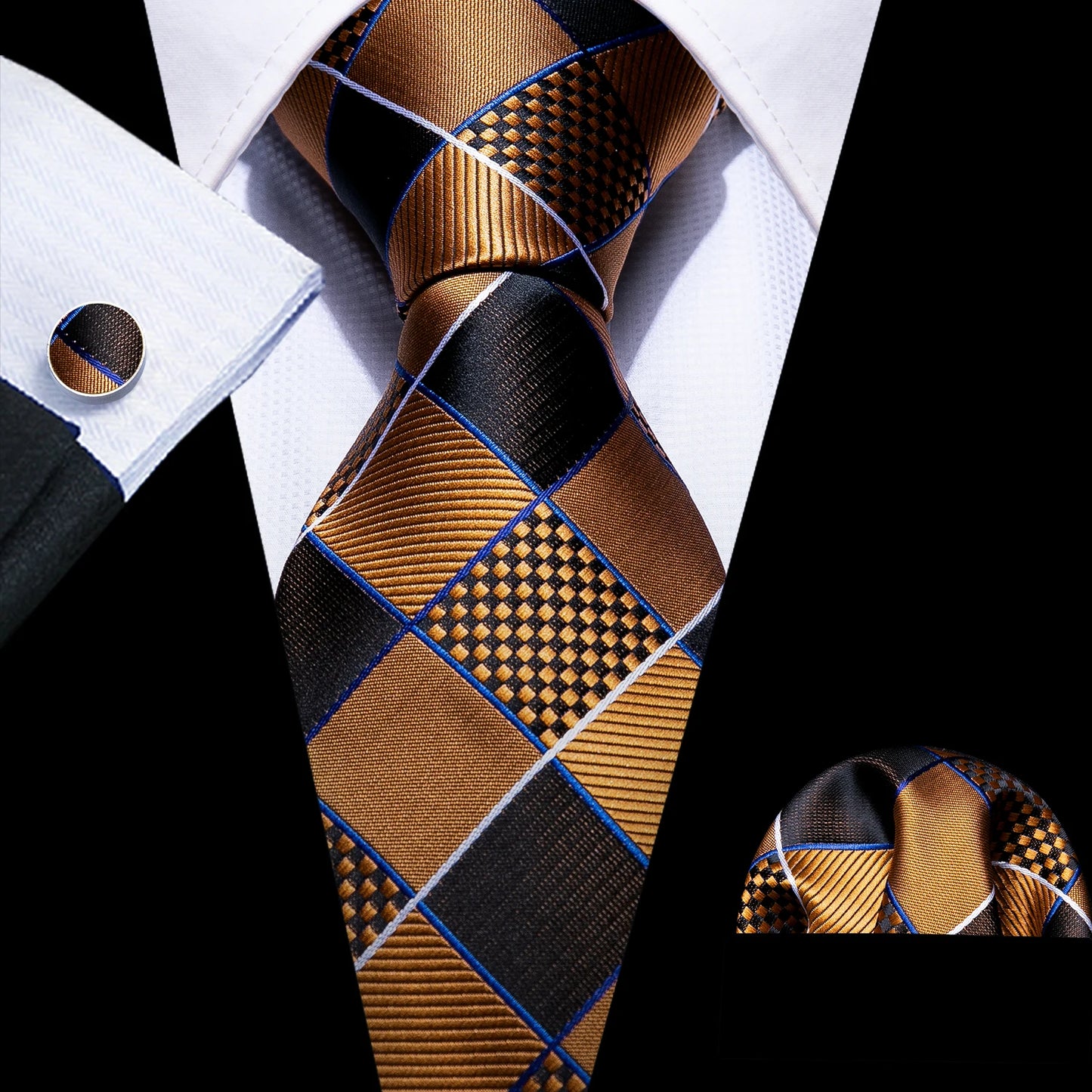 Luxurious Silk Tie Set