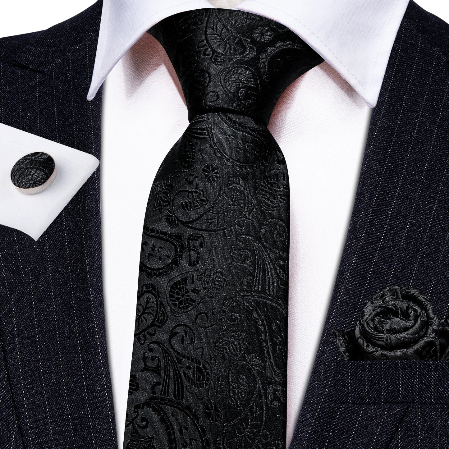Jacquard Silk Men's Tie Set